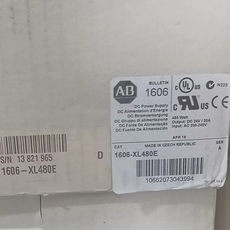 1606-XL480E New Allen-Bradley AB Power Supply XL 480 W Power Supply