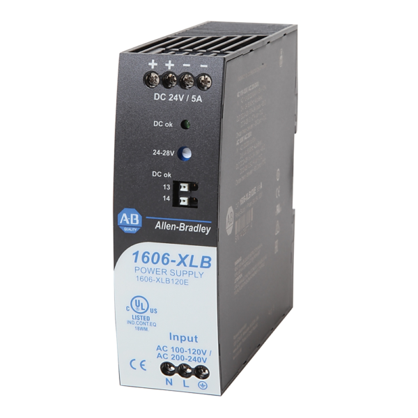 1606-XLB120E New Allen-Bradley AB XLB 5 Amp Power Supply