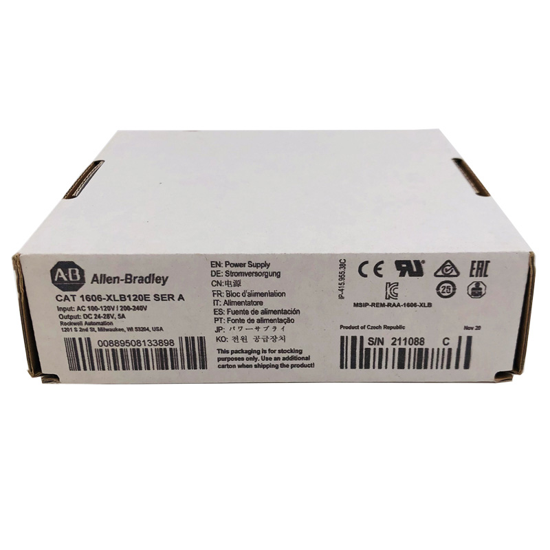 1606-XLB120E New Allen-Bradley AB XLB 5 Amp Power Supply