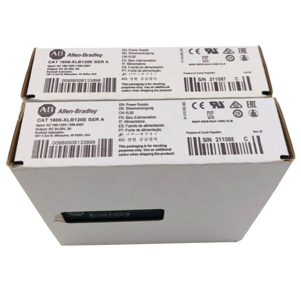 1606-XLB120E New Allen-Bradley AB XLB 5 Amp Power Supply