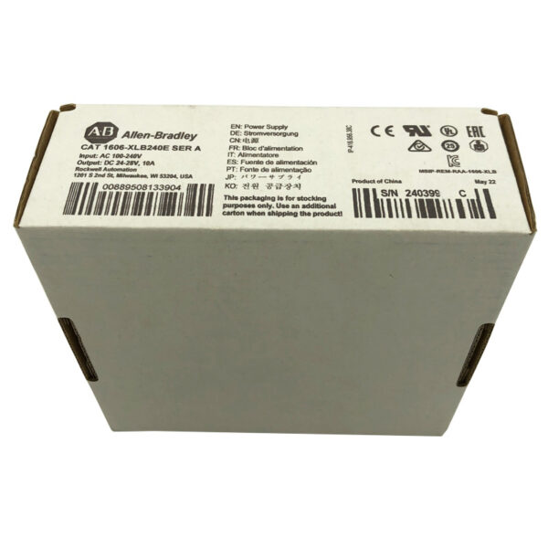 1606-XLB240E New Allen-Bradley AB XLB 10 Amp Power Supply