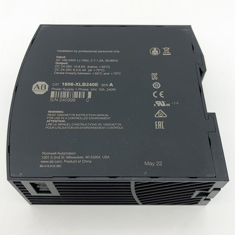 1606-XLB240E New Allen-Bradley AB XLB 10 Amp Power Supply