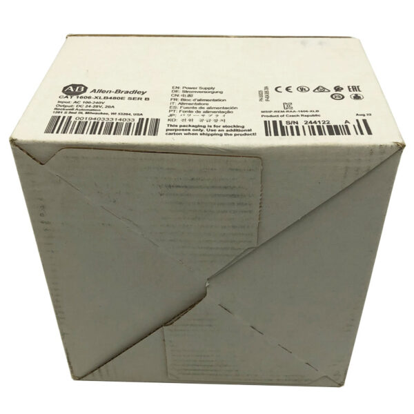 1606-XLB480E New Allen-Bradley AB XLB Power Supply 480W 24VDC 20A