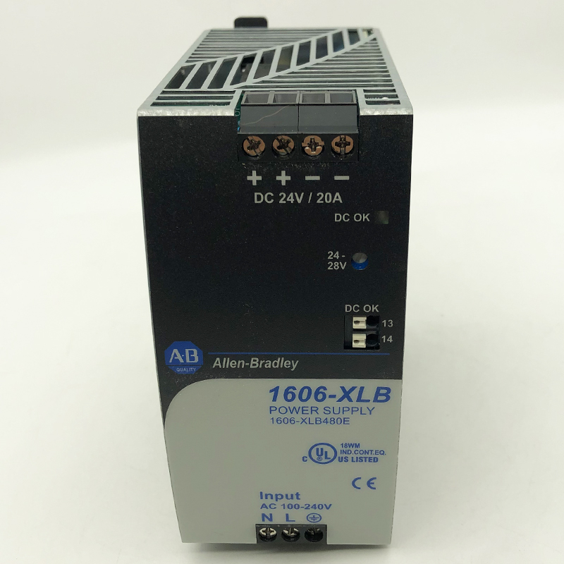 1606-XLB480E New Allen-Bradley AB XLB Power Supply 480W 24VDC 20A