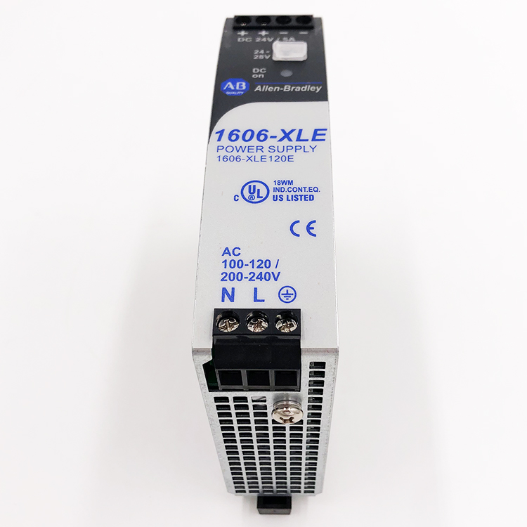 1606-XLE120E New Allen-Bradley AB XLE Power Supply 120W 24VDC 5A