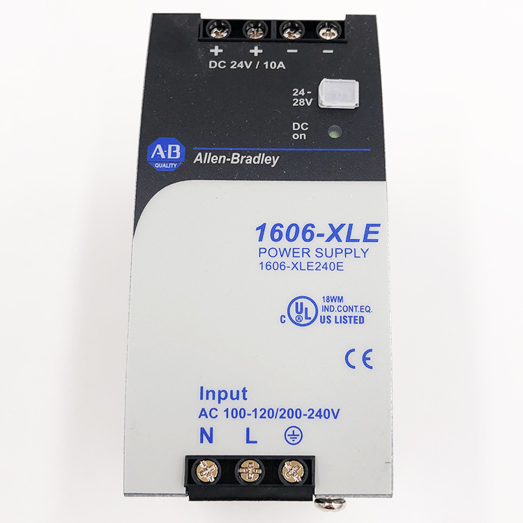 1606-XLE240E New Allen-Bradley AB XLE Power Supply 240W 24VDC 10A