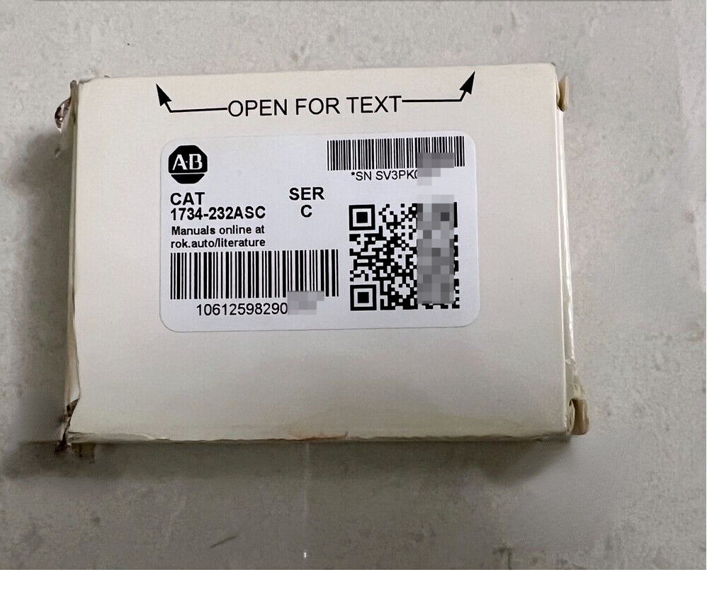 1734-232ASC New Allen-Bradley POINT IO RS-232 ASCII Interface
