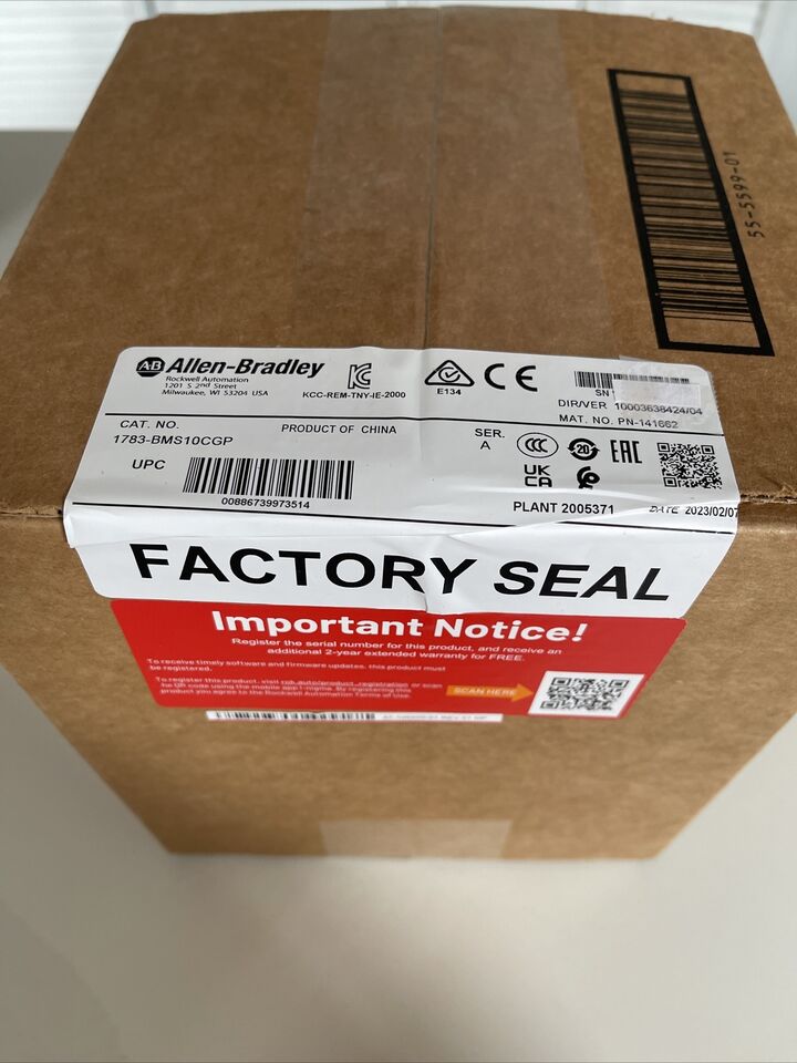 1783-BMS10CGP New Allen-Bradley AB Stratix 5700 10 Port Managed Switch
