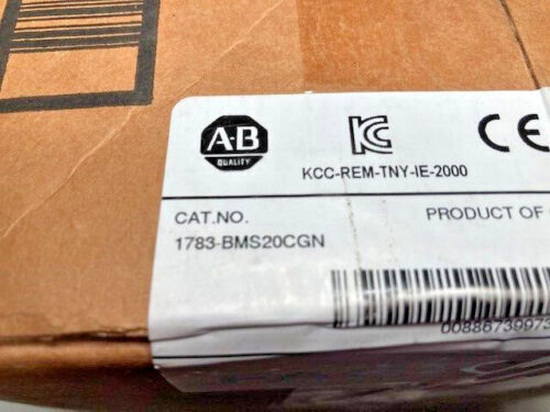 1783-BMS20CGN New Allen-Bradley AB Stratix 5700 20 Port Managed Switch