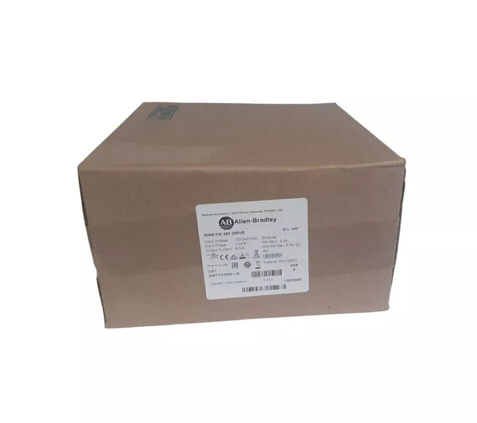 2097-V33PR5-LM New Allen-Bradley AB Kinetix 350 2.0kW Servo Drive