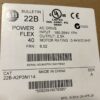 22B-A2P3N114 New Allen-Bradley AB PowerFlex 40- 0.4 kW (0.5 HP) AC Drive