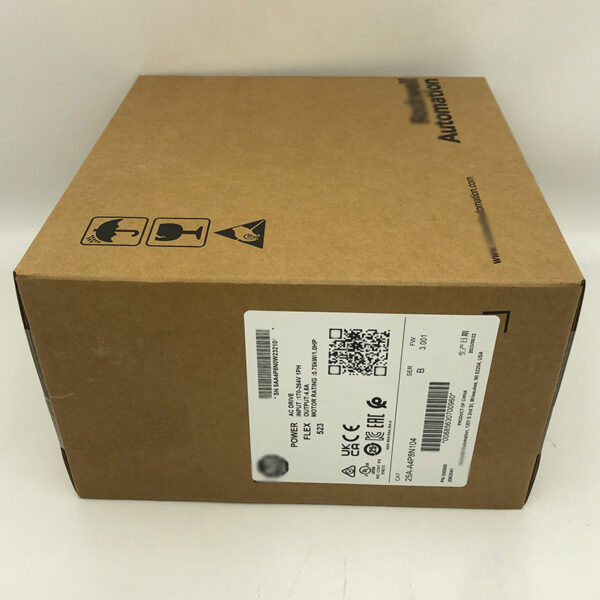 25A-A4P8N104 New Allen-Bradley AB PowerFlex 523 0.75kW (1Hp) AC Drive
