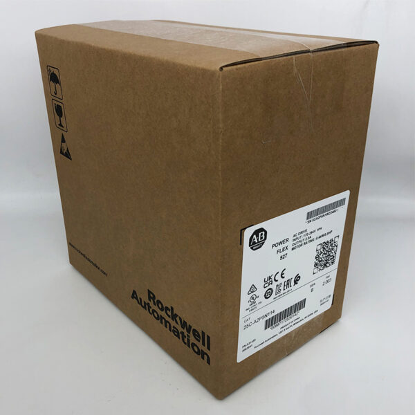 25C-A2P5N114 New Allen-Bradley AB PowerFlex 527 0.4kW 0.5Hp AC Drive