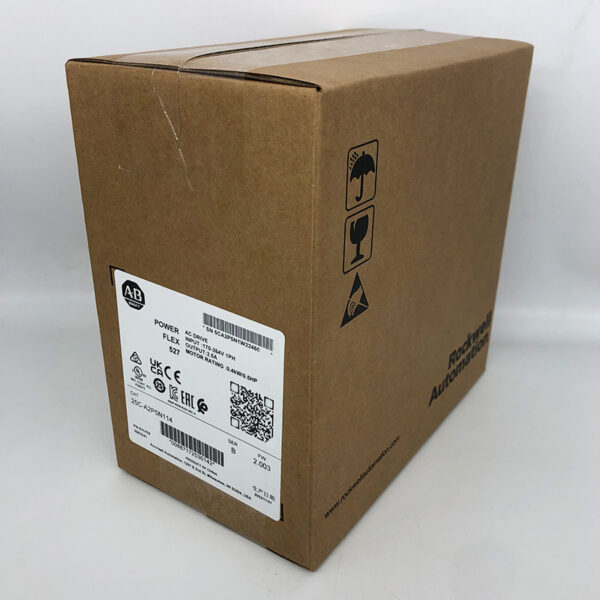 25C-A2P5N114 New Allen-Bradley AB PowerFlex 527 0.4kW 0.5Hp AC Drive