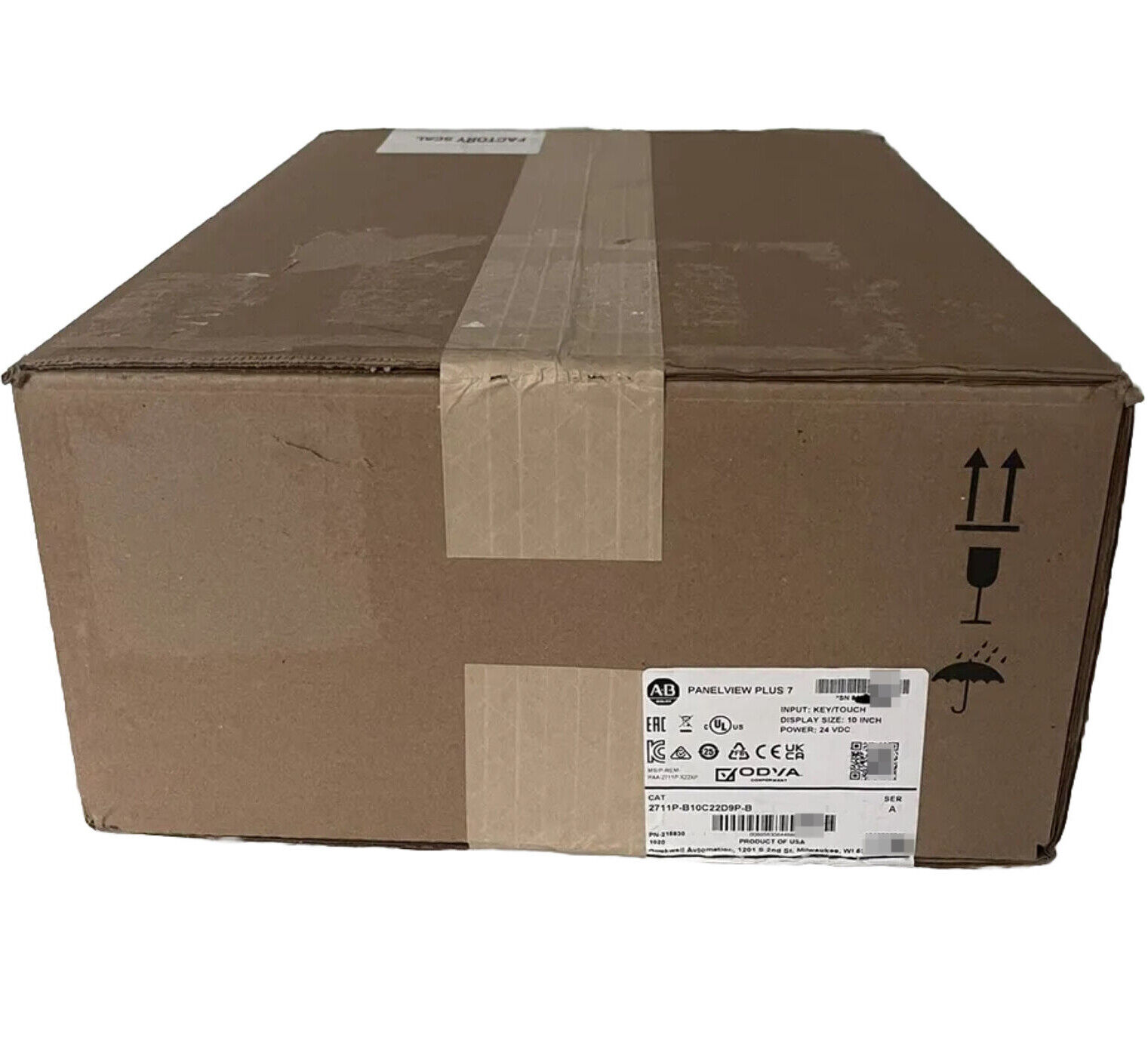 2711P-B10C22D9P-B New Allen-Bradley AB PanelView Plus 7 Graphic Terminal