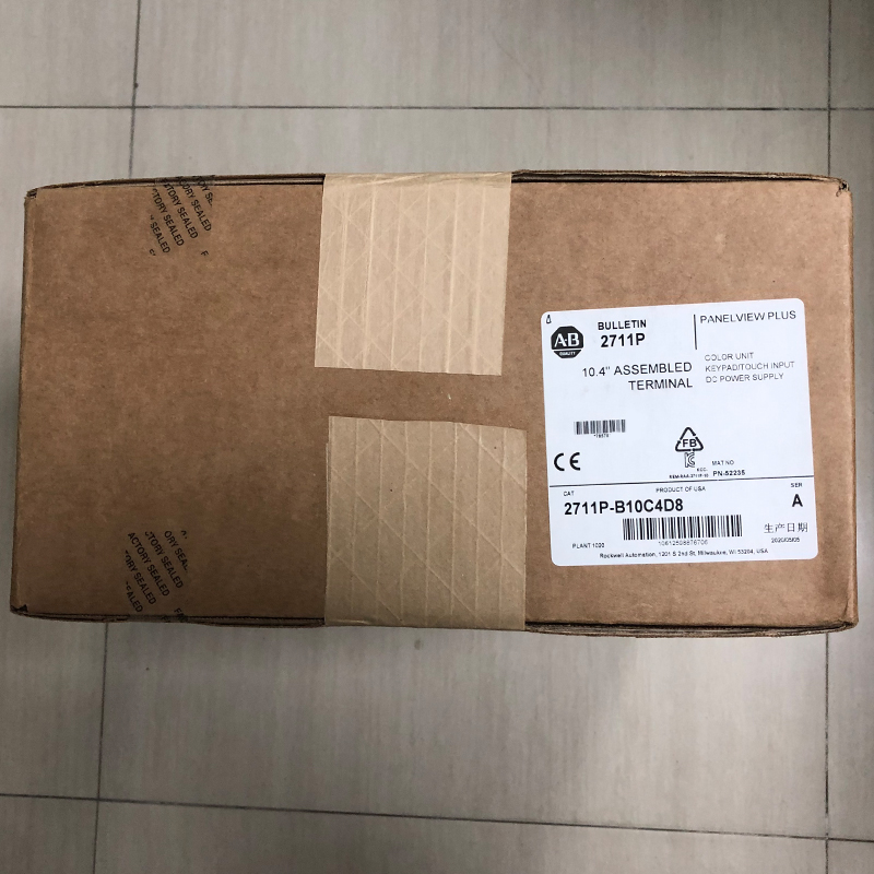 2711P-B10C4D8 New Allen-Bradley AB PanelView Plus Terminal
