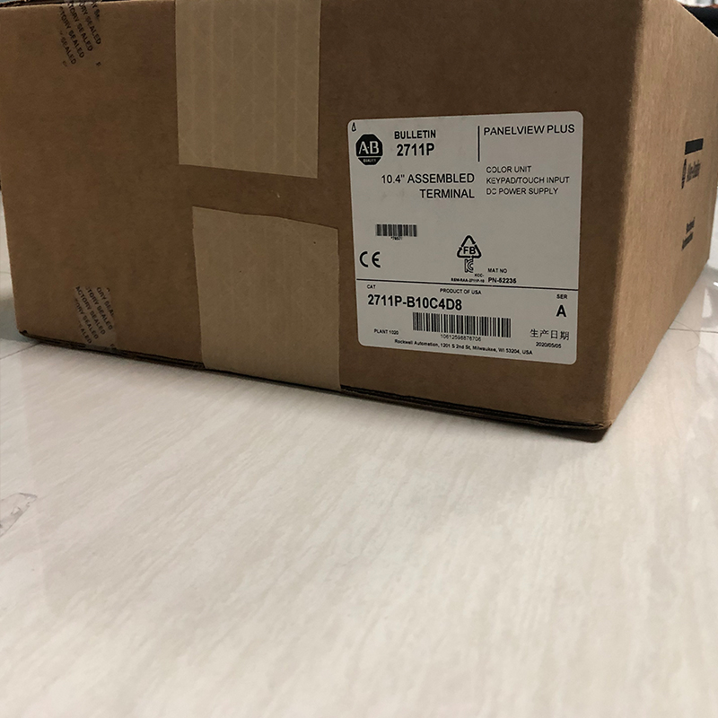 2711P-B10C4D8 New Allen-Bradley AB PanelView Plus Terminal