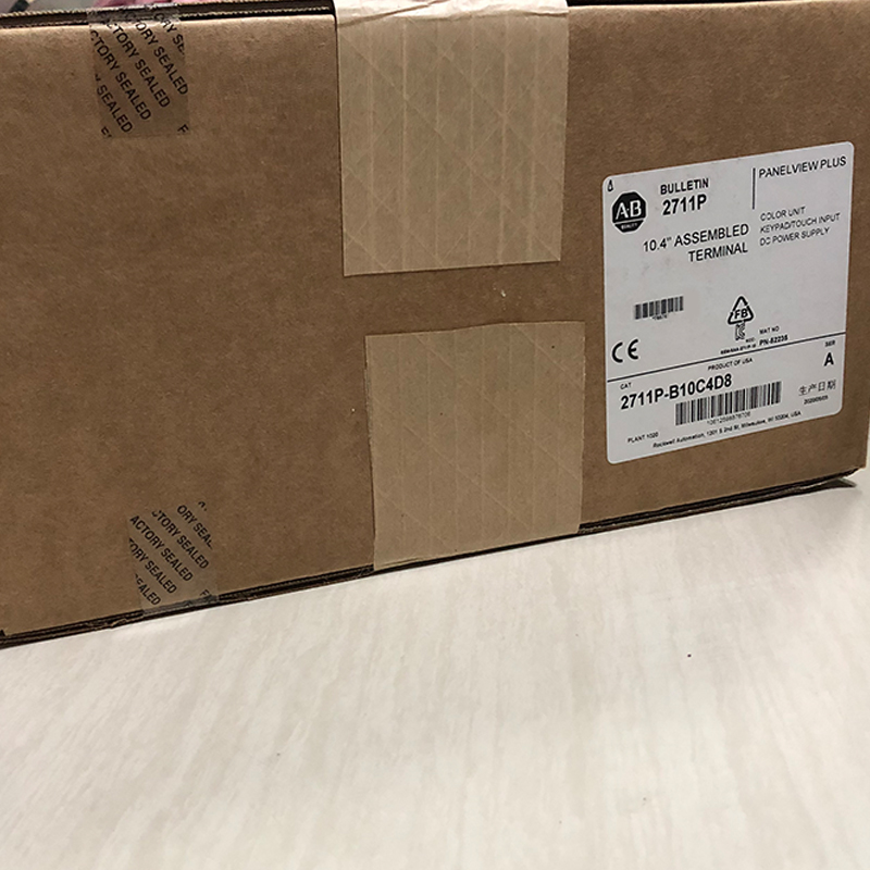 2711P-B10C4D8 New Allen-Bradley AB PanelView Plus Terminal