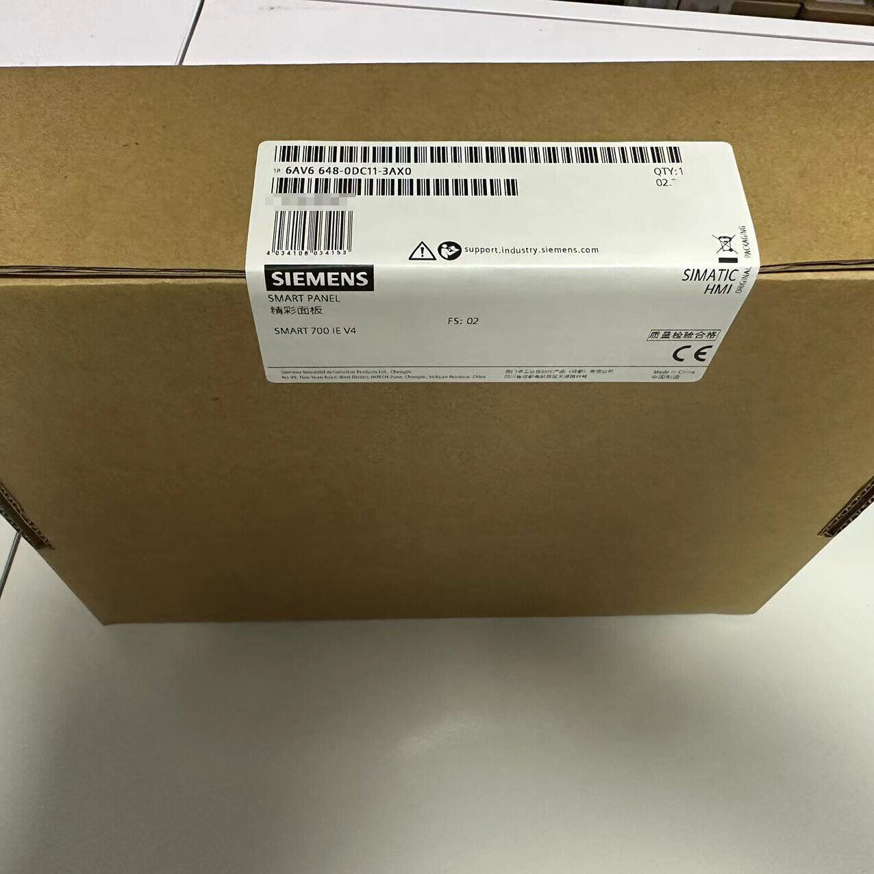 6AV6648-0DC11-3AX0 New Siemens Smart Panel