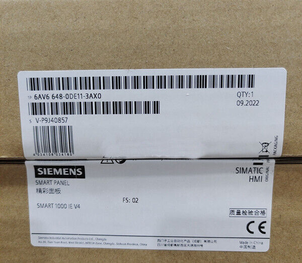 6AV6648-0DE11-3AX0 New Siemens Smart Panel