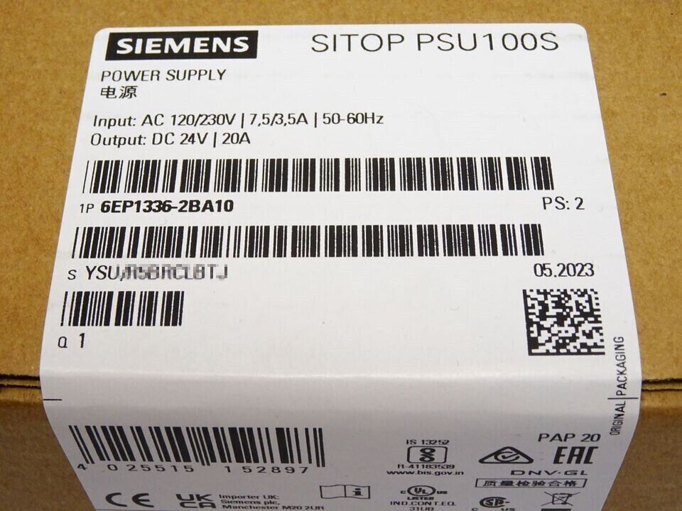 6EP1336-2BA10 New Siemens Power Supply