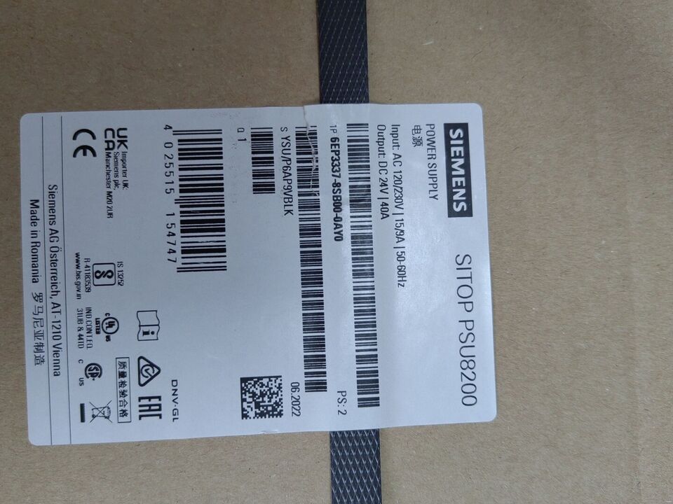 6EP3337-8SB00-0AY0 New Siemens Power Supply