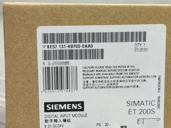 6ES7131-4BF00-0AA0 New Siemens Digital Input Module