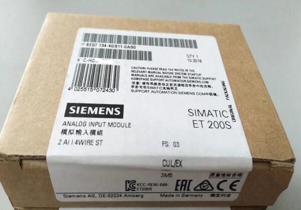 6ES7134-4GB11-0AB0 New Siemens Analog Input Module