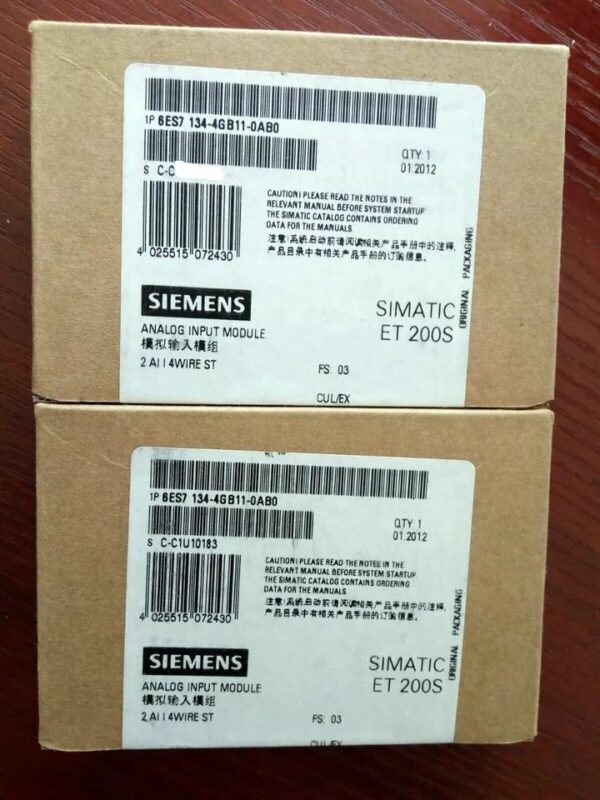 6ES7134-4GB11-0AB0 New Siemens Analog Input Module