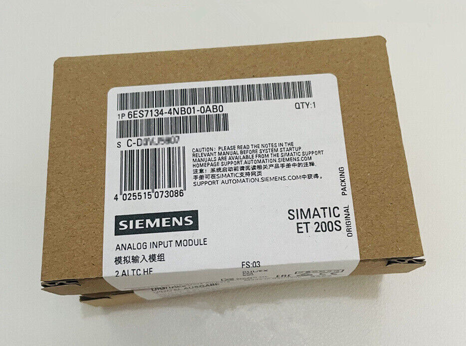 6ES7134-4NB01-0AB0 New Siemens Analog Input Module