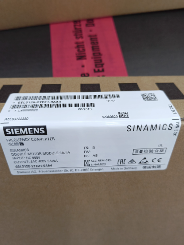 6SL3120-2TE21-0AA4 New Siemens Frequency Converter