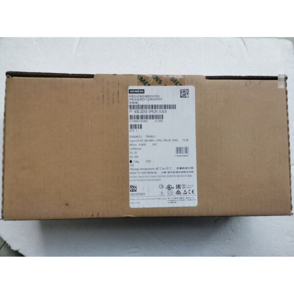 6SL3210-1PE21-1UL0 New Siemens Frequency Converter