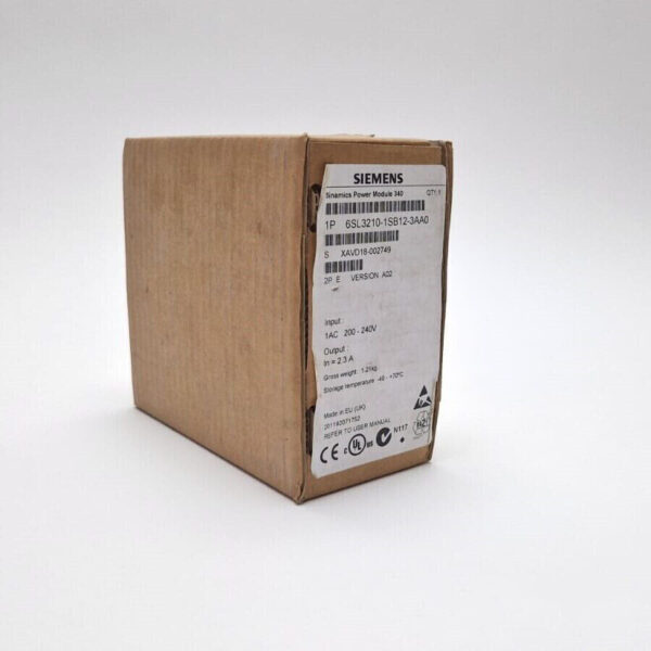 6SL3210-1SB12-3AA0 New Siemens Converter Power Module