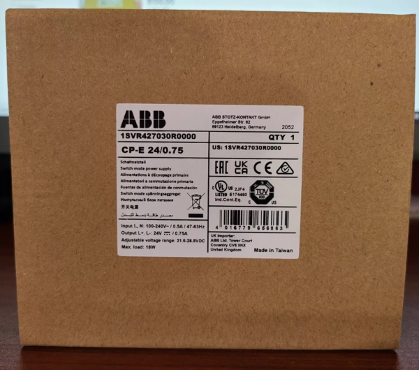 1PCS New ABB switching power supply CP-E-24 0.75 1SVR427030R0000 Fast Ship