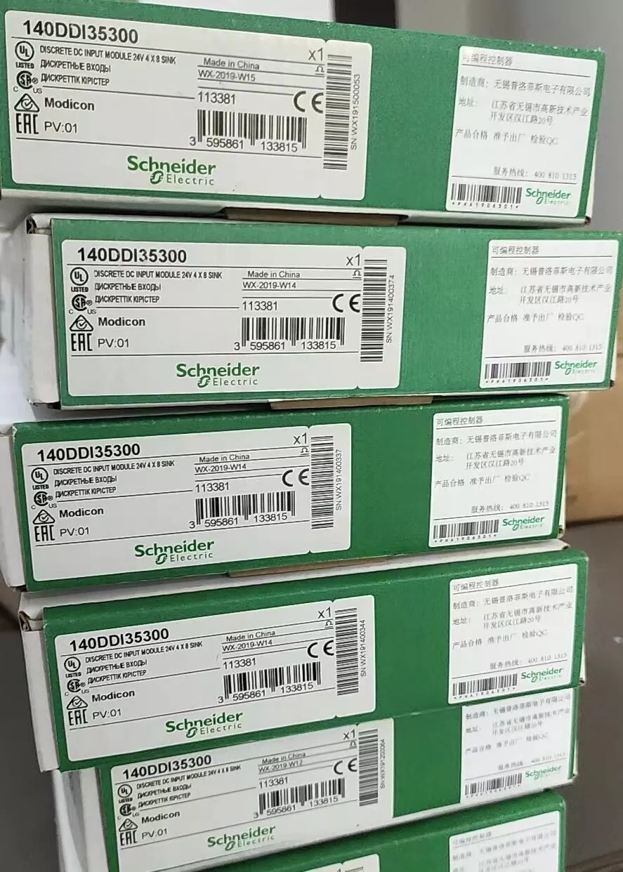 IPC New Schneider 140DDI35300 PLC Module In Box Expedited Shipping