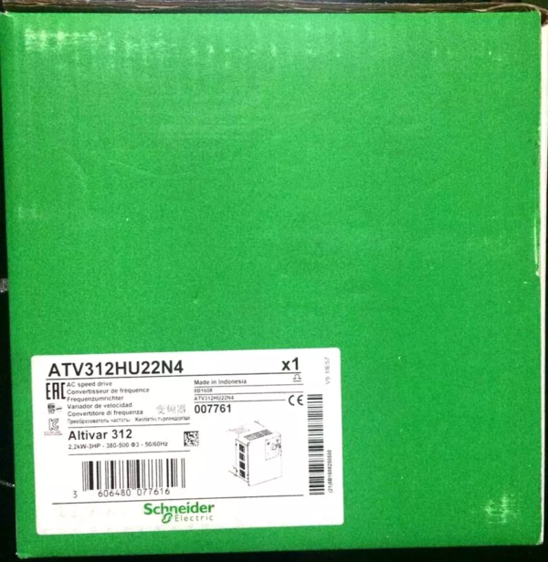 New Genuine Schneider ATV312HU22N4 In Box