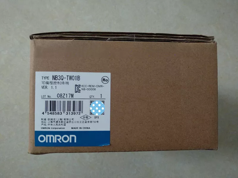 Omron HMI NB3Q-TW01B Touch screen Operator Interface NEW