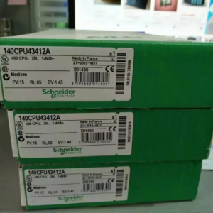 Schneider 140CPU43412A PLC Module New Schneider Electric 140 CPU 43412A