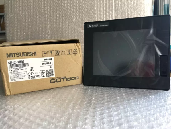 1PC New Mitsubishi GT1455-QTBDE HMI Touch Panel GT1455QTBDE Expedited Shipping