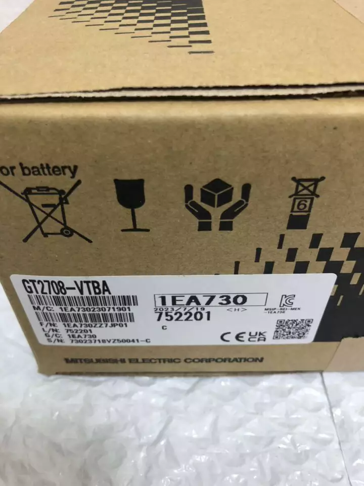MITSUBISHI GT2708-VTBA Display GOT2000 Touch Panel Display Screen 2023 Model New