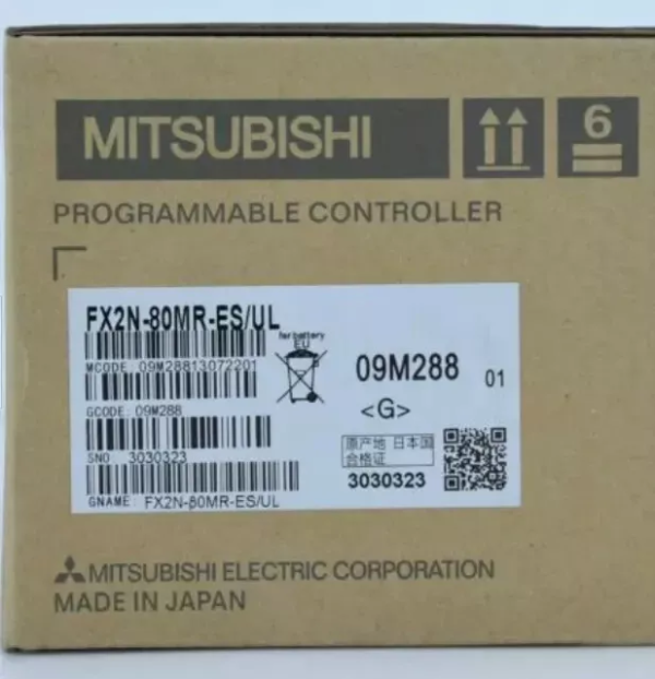 Mitsubishi FX2N-80MR-ESUL Programmable Controller One New FX2N80MRESUL