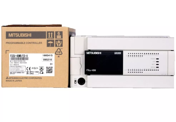 Mitsubishi Melsec FX3U-48MRES-A PLC Programmable Logic Controller Module NEW