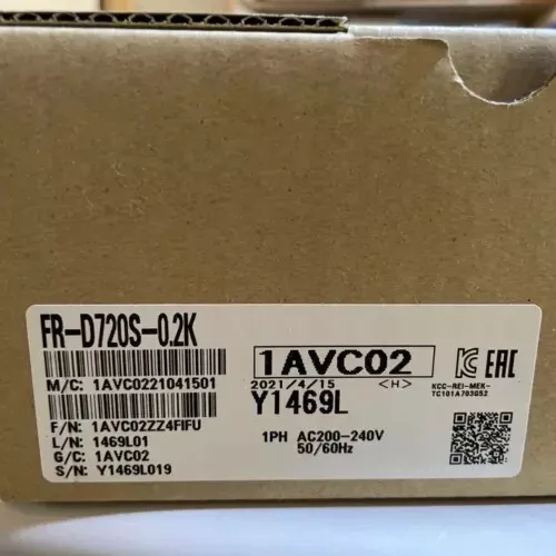 FR-D720S-0.2K 1PCS New In Box MITSUBISHI Inverter Free Fast Shipping