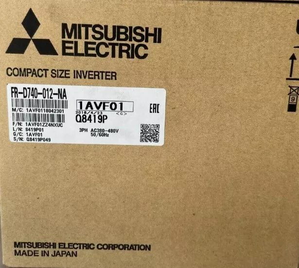 New FR-D740-012-NA MITSUBISHI FR-D740-012-NA Inverter