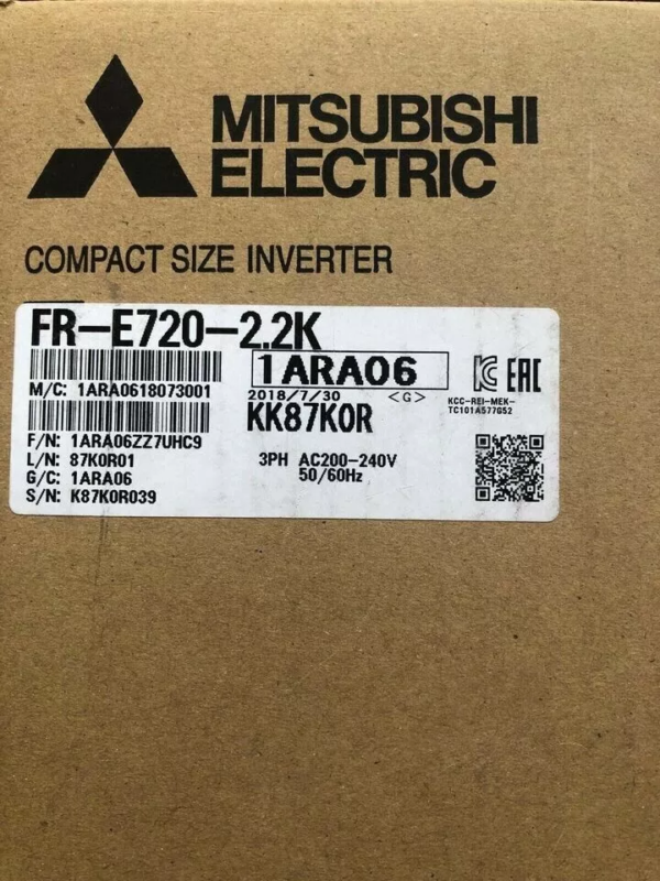 New FR-E720-2.2K MITSUBISHI FRE7202.2K INVERTER