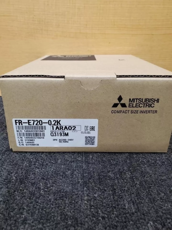 New MITSUBISHI FR-E720-0.2K Inverter 3PH AC200-240V (1)