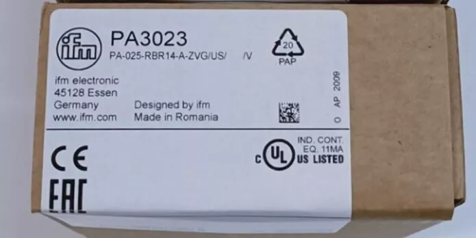 IFM PA3023 pressure sensor