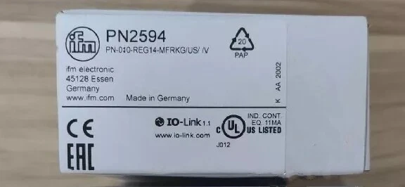 IFM PN2594 pressure sensor