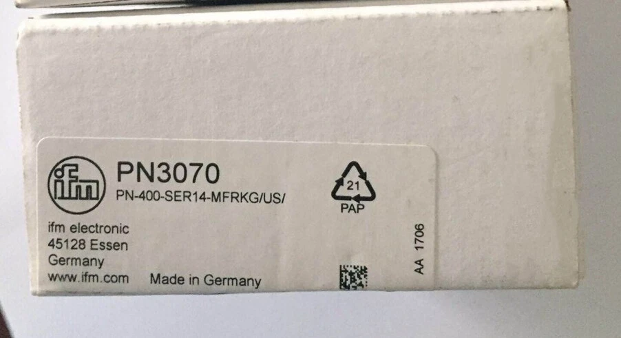 IFM PN3070 pressure sensor