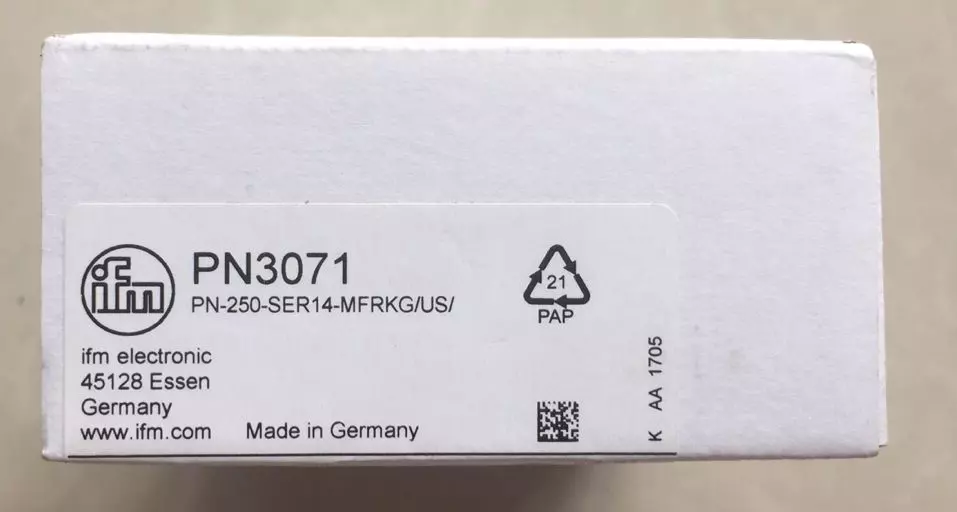 IFM PN3071 pressure sensor